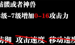 传奇3道士骷髅和神兽3-7级增加了多少属性